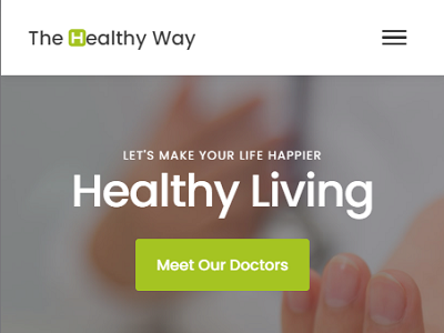 TheHealthyWay website